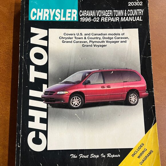 Chilton's‎ Chrysler: Caravan-Voyager-Town & Country 1996-02 Repair Manual 20302 - Picture 1 of 6